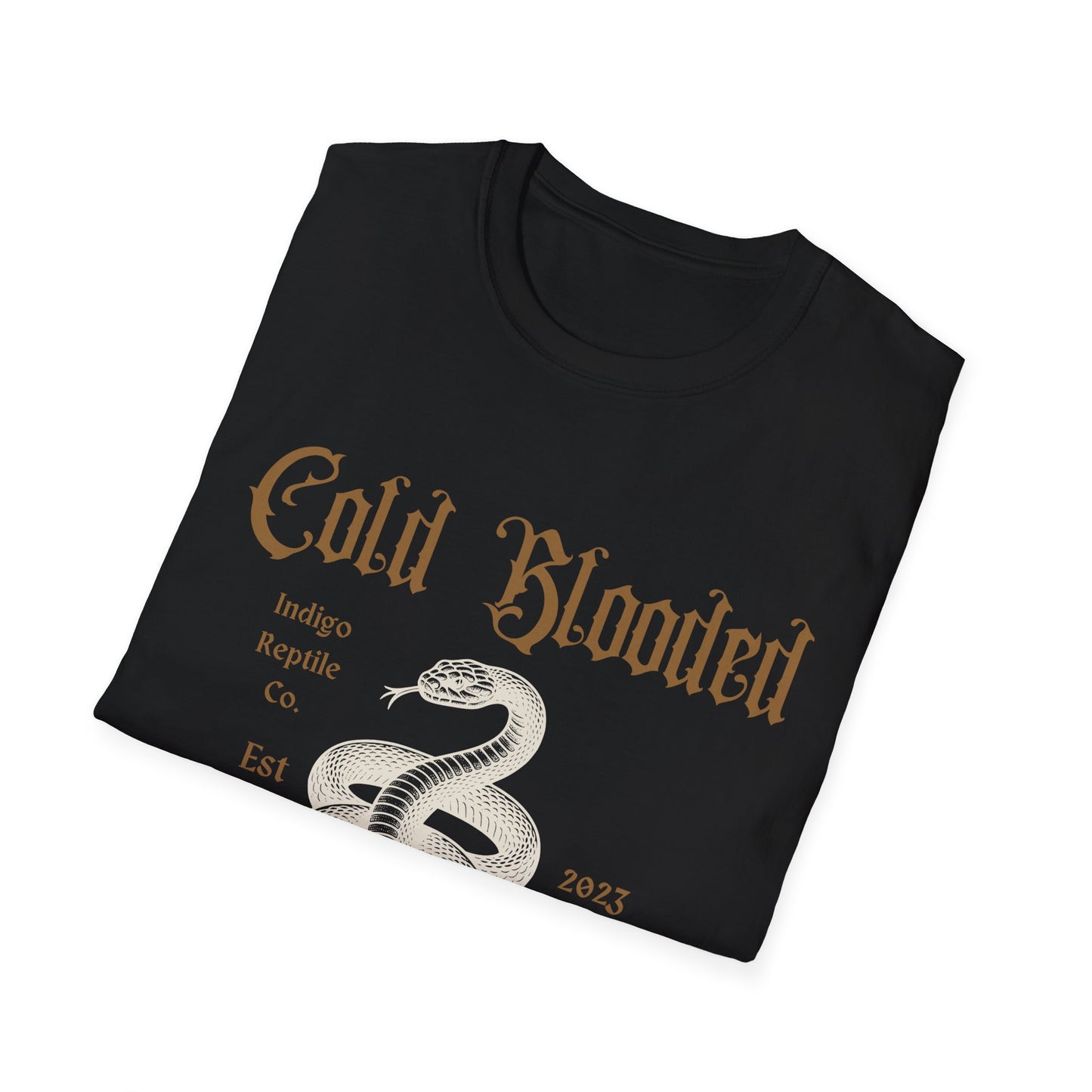 Adult - Unisex Tee - Indigo Reptile Co. - Cold Blooded Crew
