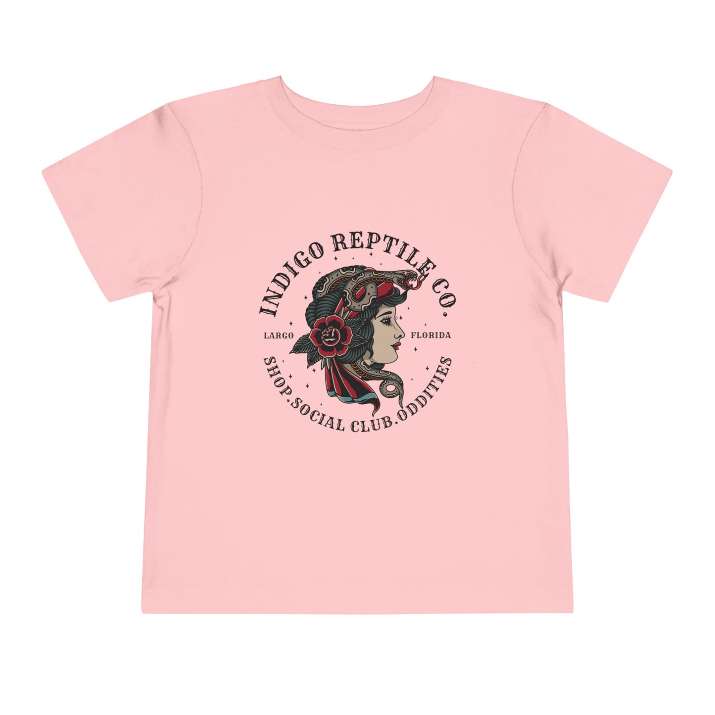 Toddler Tee - Indigo Reptile Co Logo