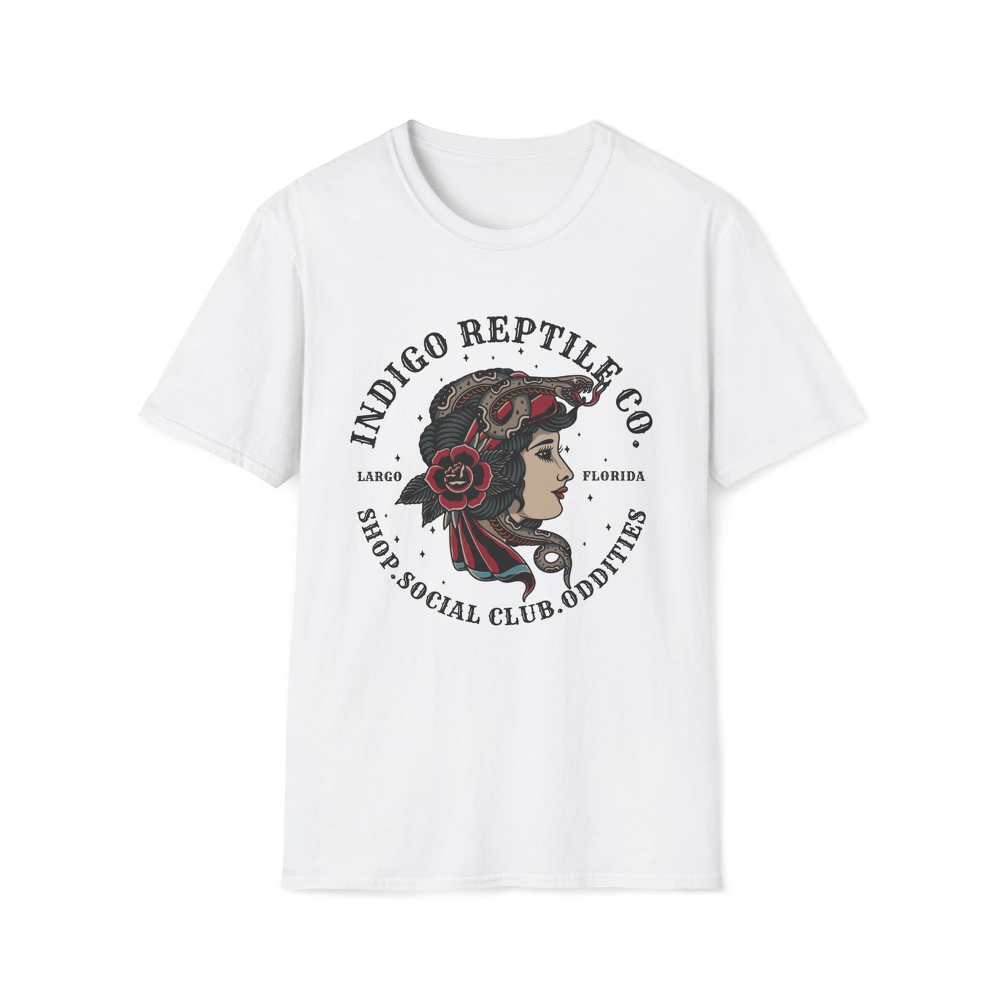 Indigo Reptile Company - Logo Girl Shirt - White