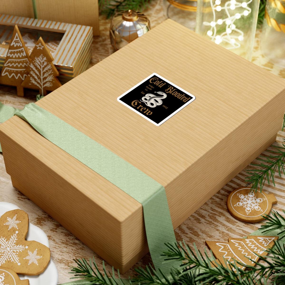 Stickers - Indigo Reptile Co Cold Blooded Crew Logo