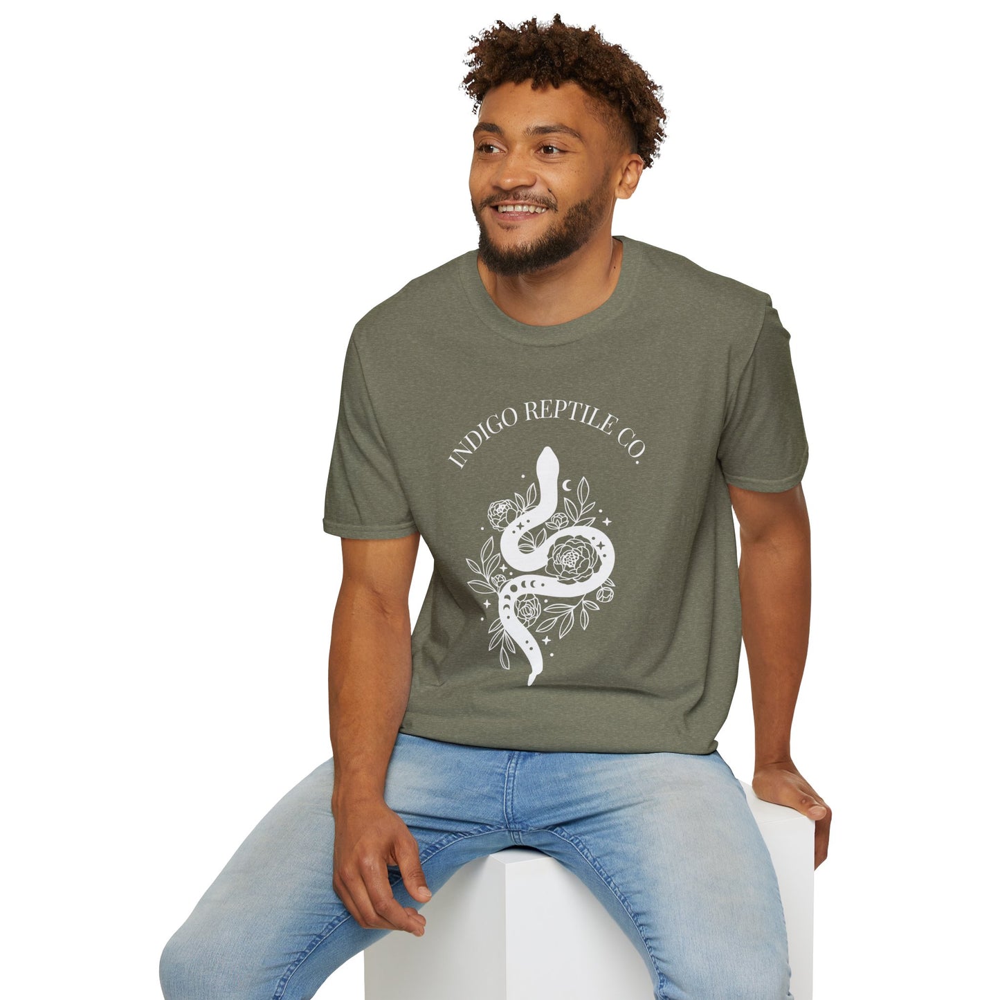 Adult - Unisex Tee - Snake bouquet