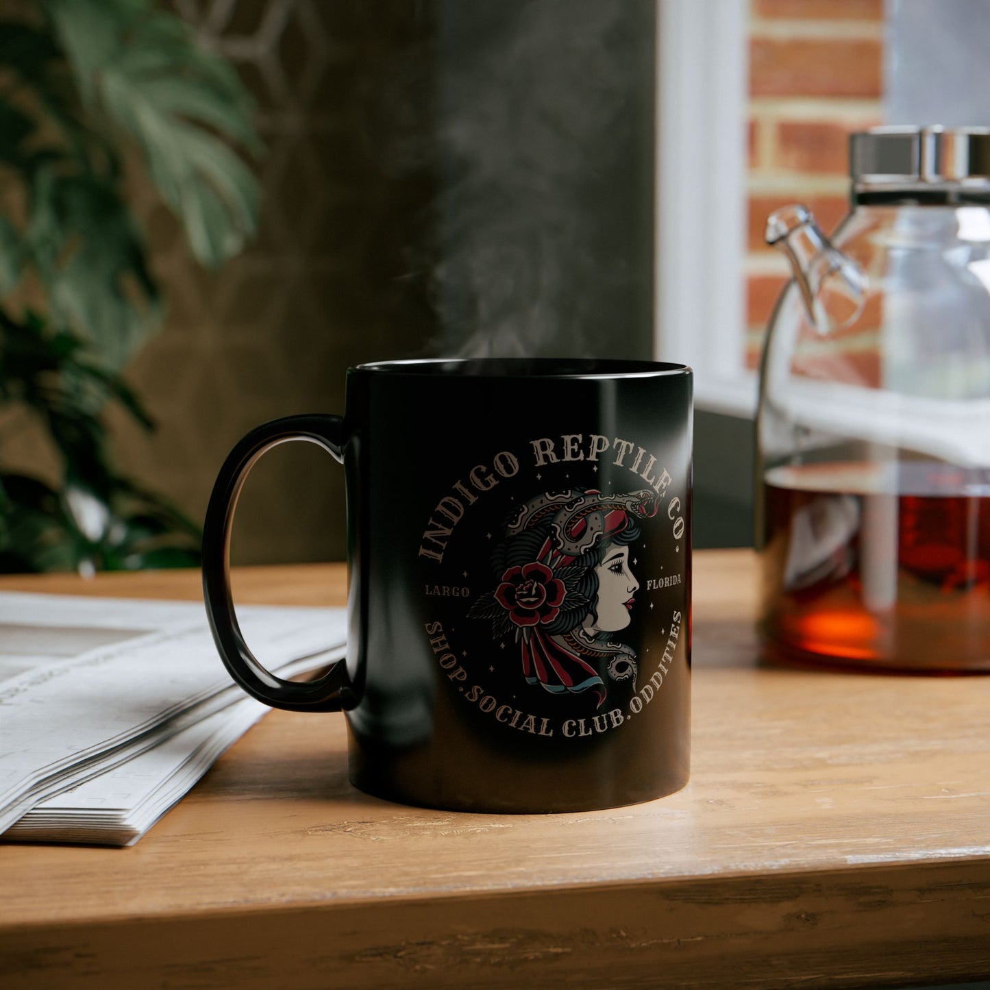 Mug - Indigo Reptile Co. logo