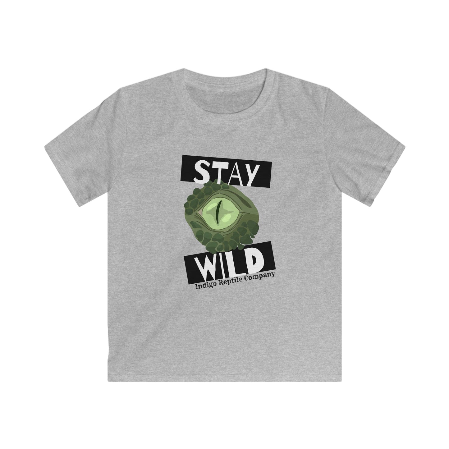 Youth Tee - Stay Wild - Reptile