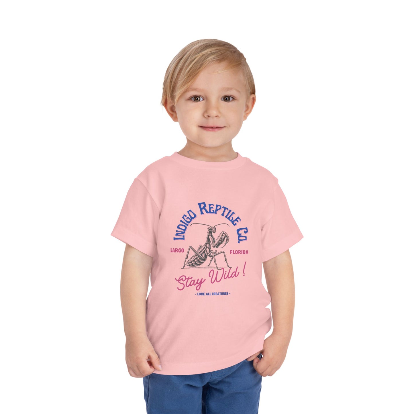 Toddler Tee - Stay Wild - Praying Mantis