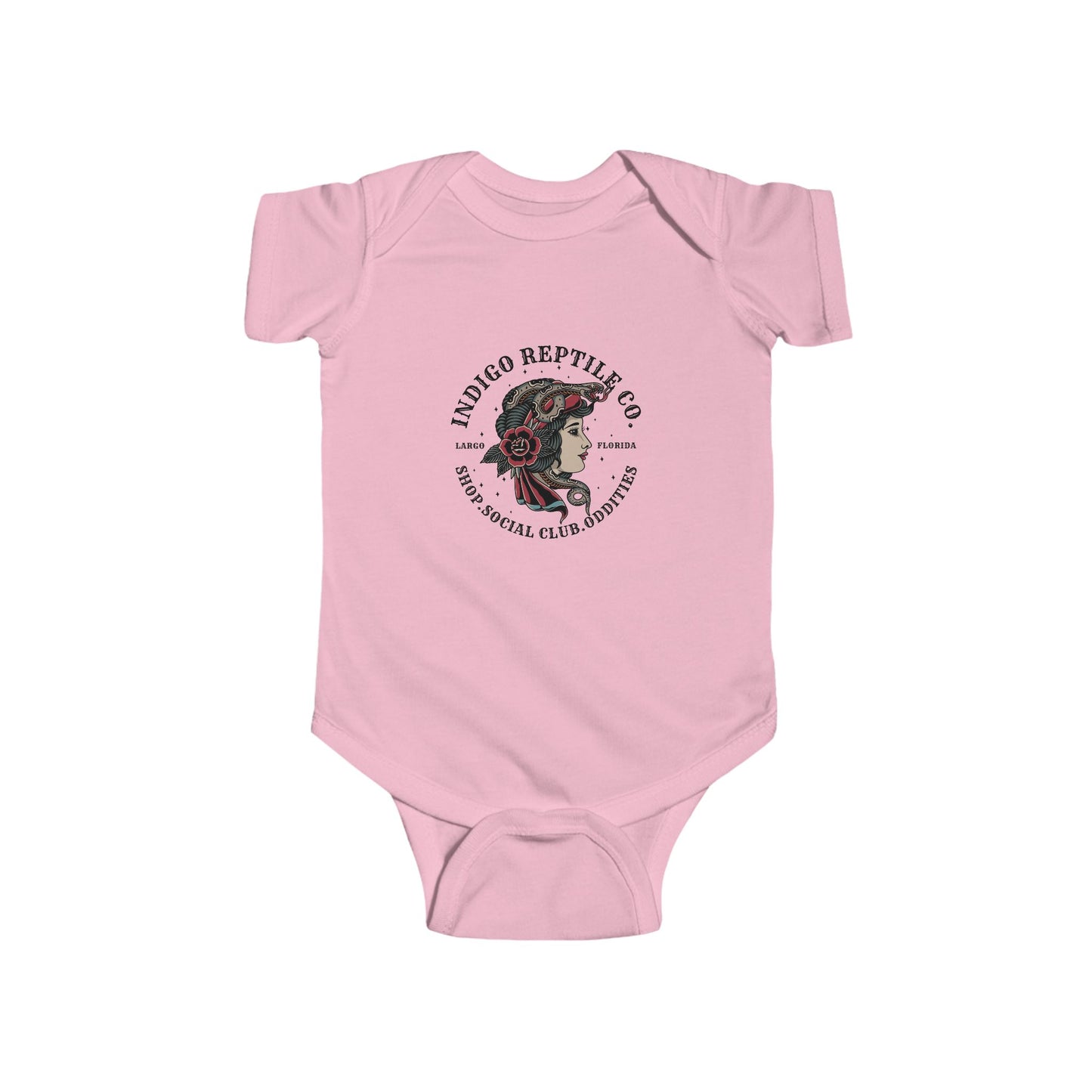 Onesie - Indigo Reptile Co. logo