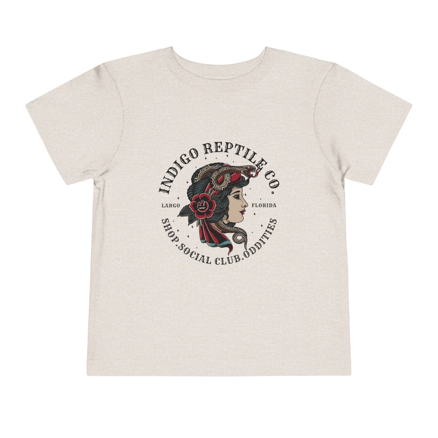 Toddler Tee - Indigo Reptile Co Logo
