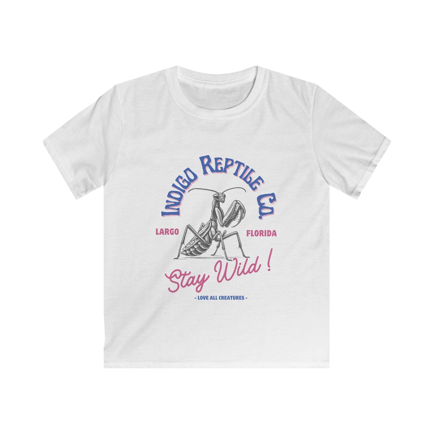 Kids Tee - Stay Wild (Mantis)