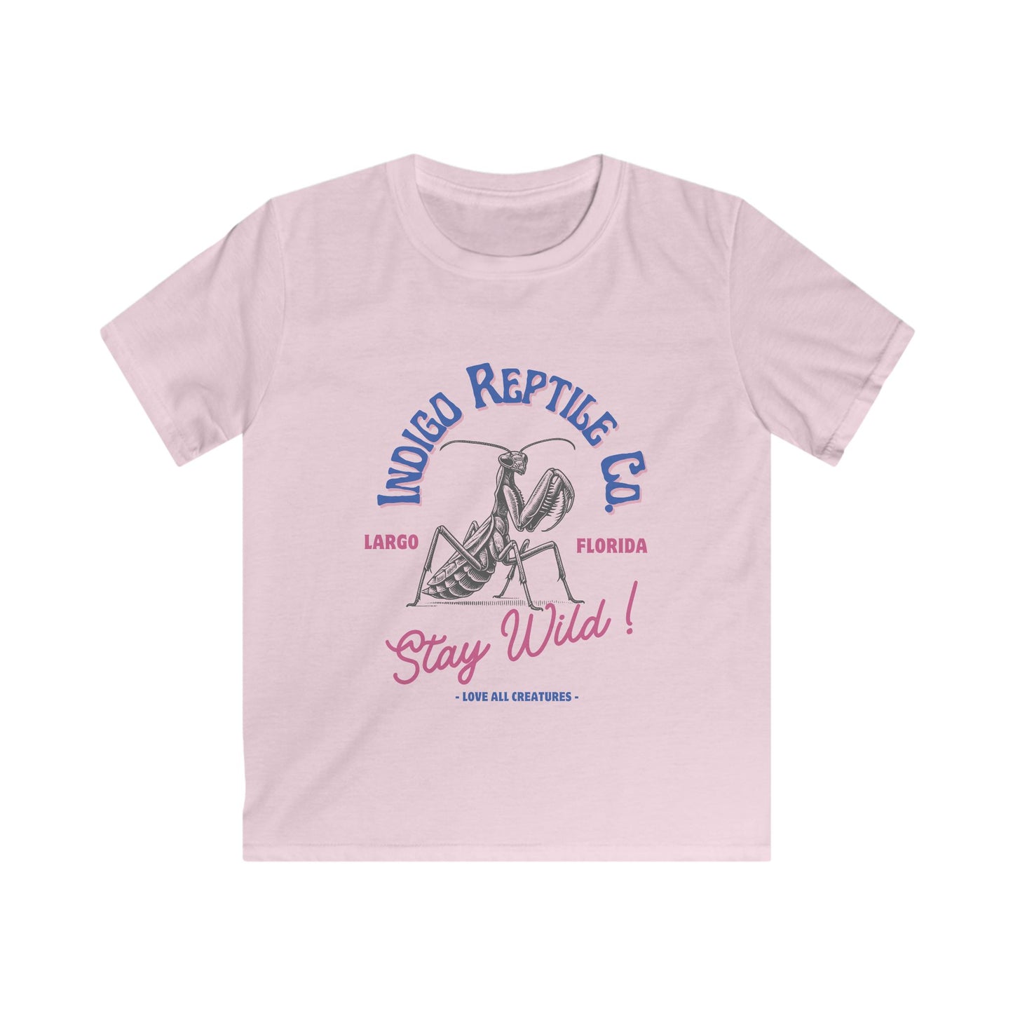 Kids Tee - Stay Wild (Mantis)