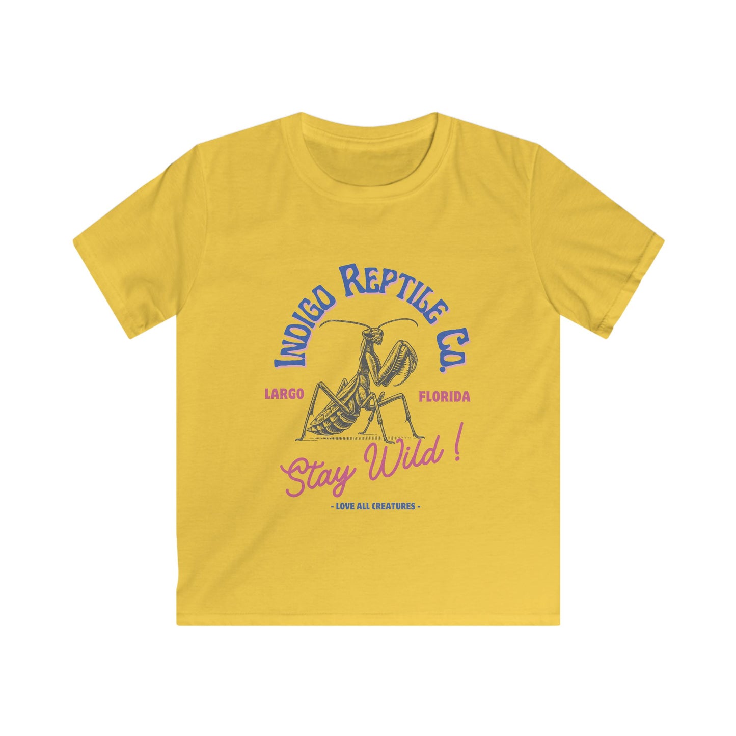 Kids Tee - Stay Wild (Mantis)