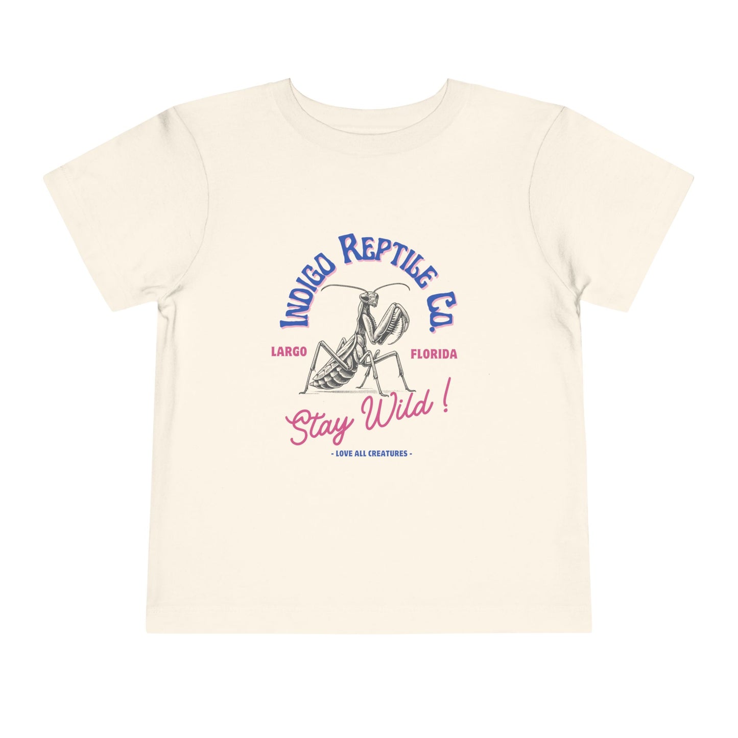 Toddler Tee - Stay Wild - Praying Mantis