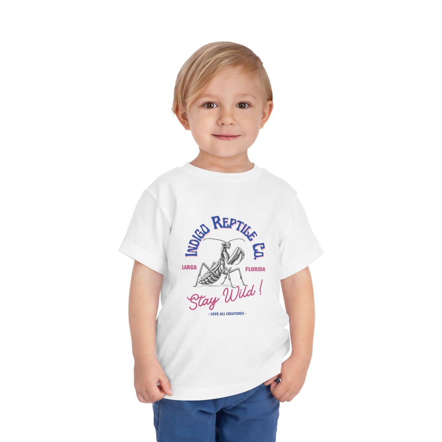 Toddler Tee - Stay Wild - Praying Mantis