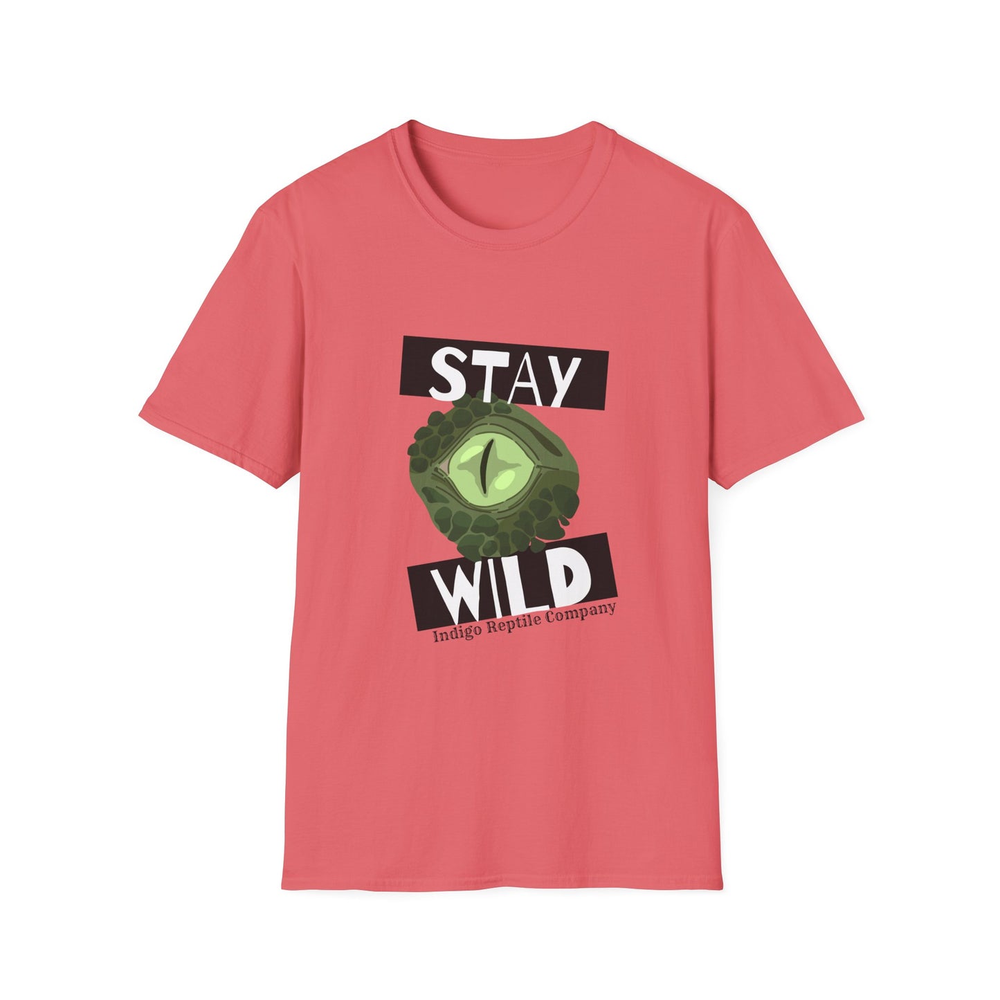 Adult - Unisex Tee - Stay Wild Reptile
