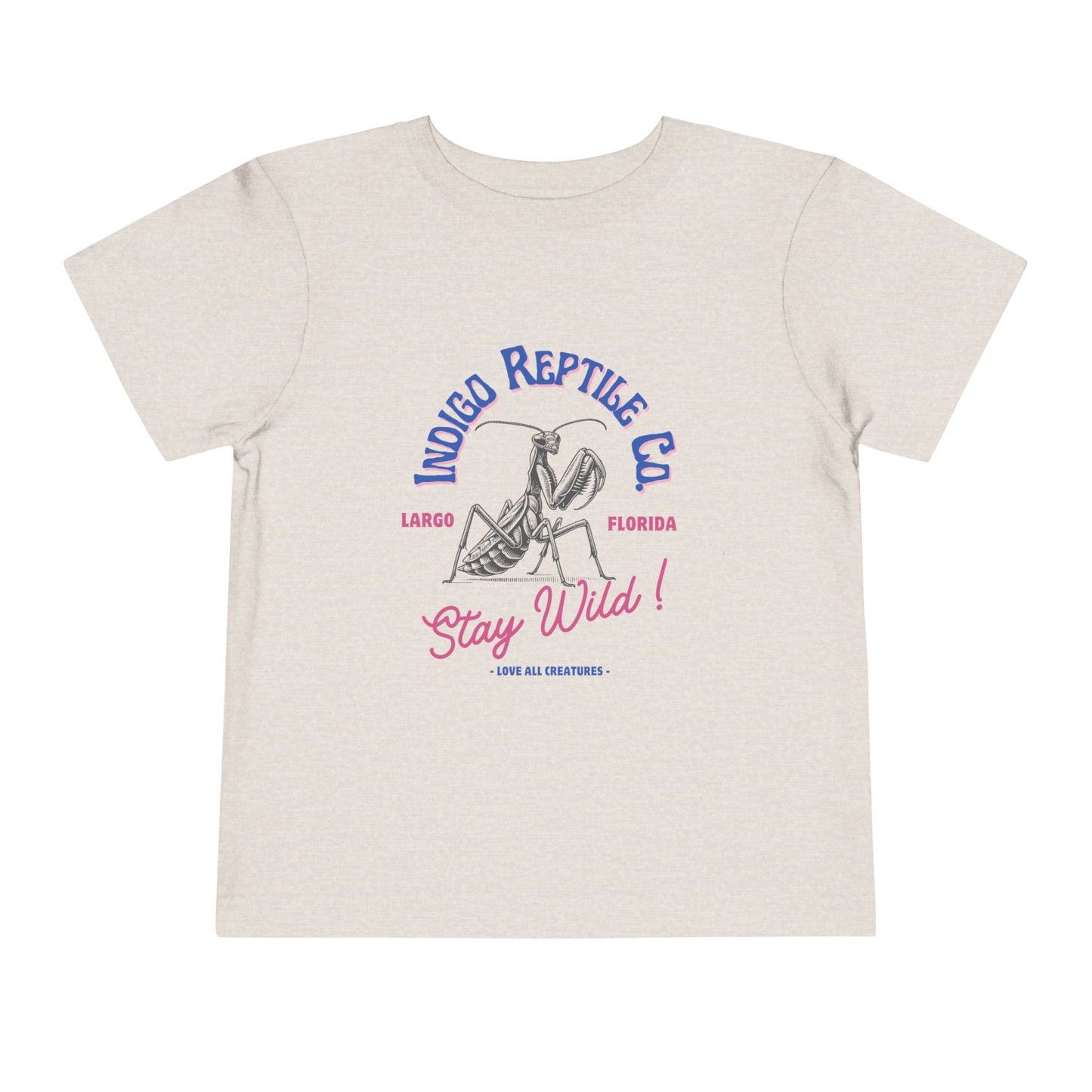 Toddler Tee - Stay Wild - Praying Mantis