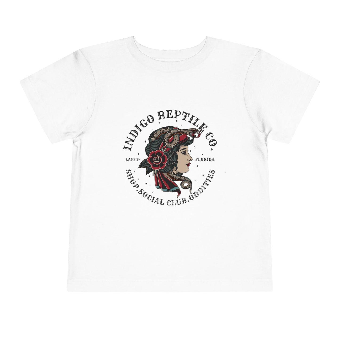Toddler Tee - Indigo Reptile Co Logo
