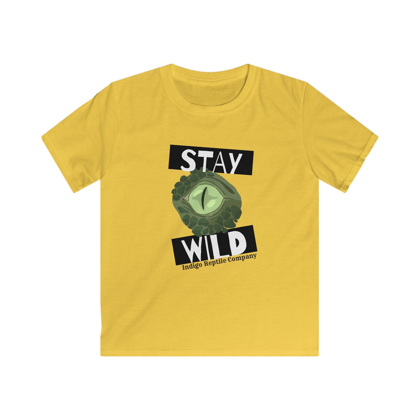 Youth Tee - Stay Wild - Reptile