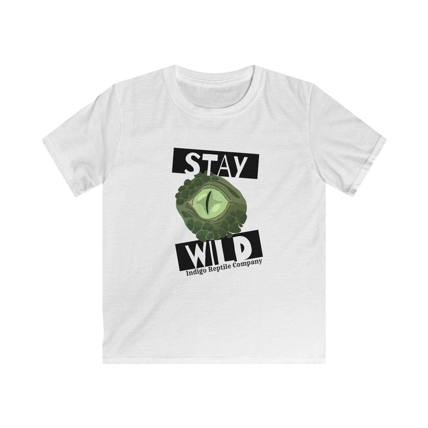 Youth Tee - Stay Wild - Reptile