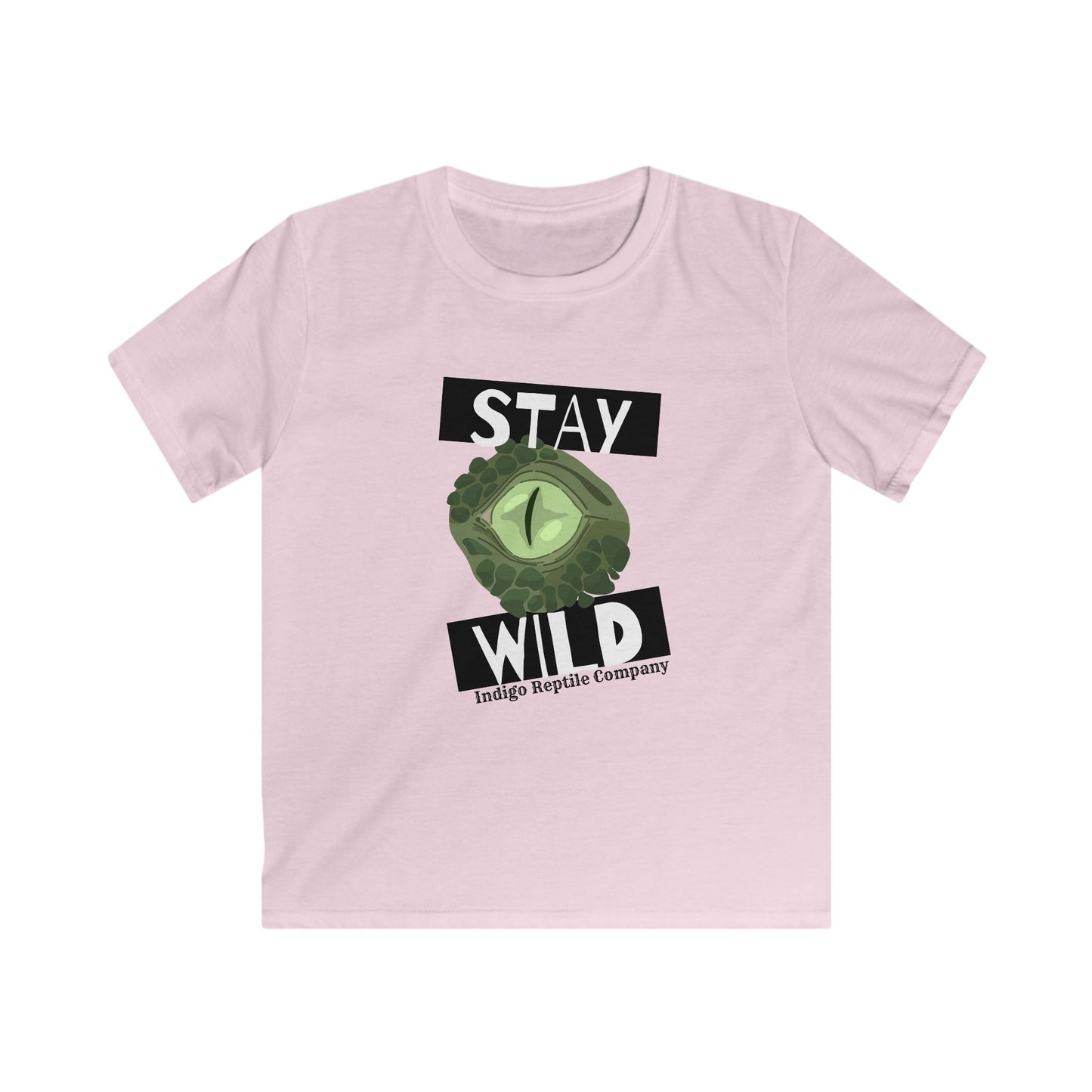 Youth Tee - Stay Wild - Reptile