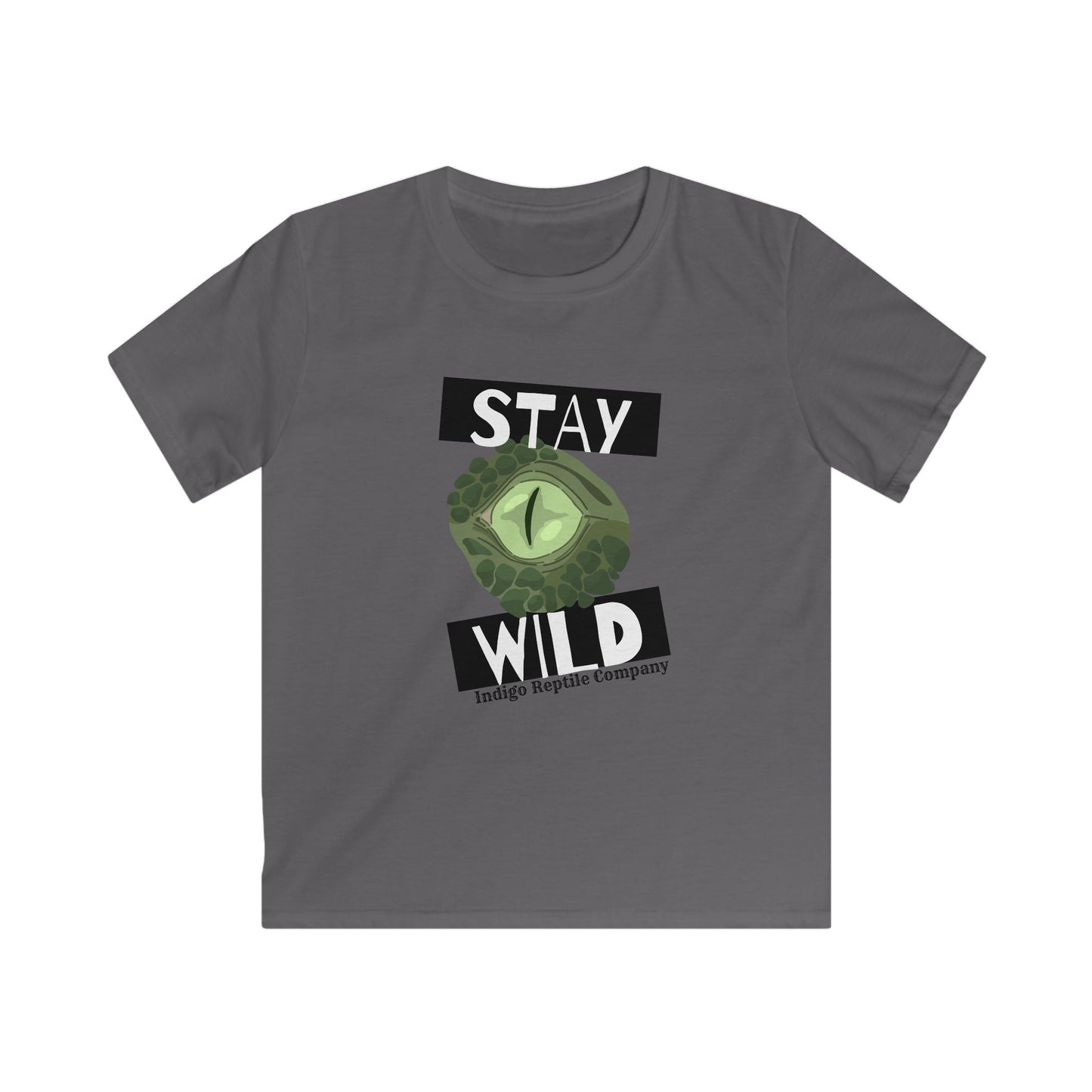Youth Tee - Stay Wild - Reptile