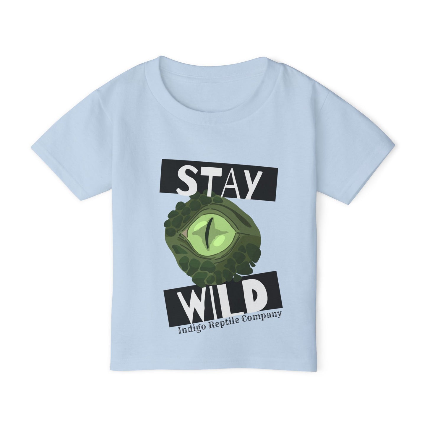 Toddler Tee - Indigo Reptile Co. - Stay Wild Shirt for Reptile Lovers