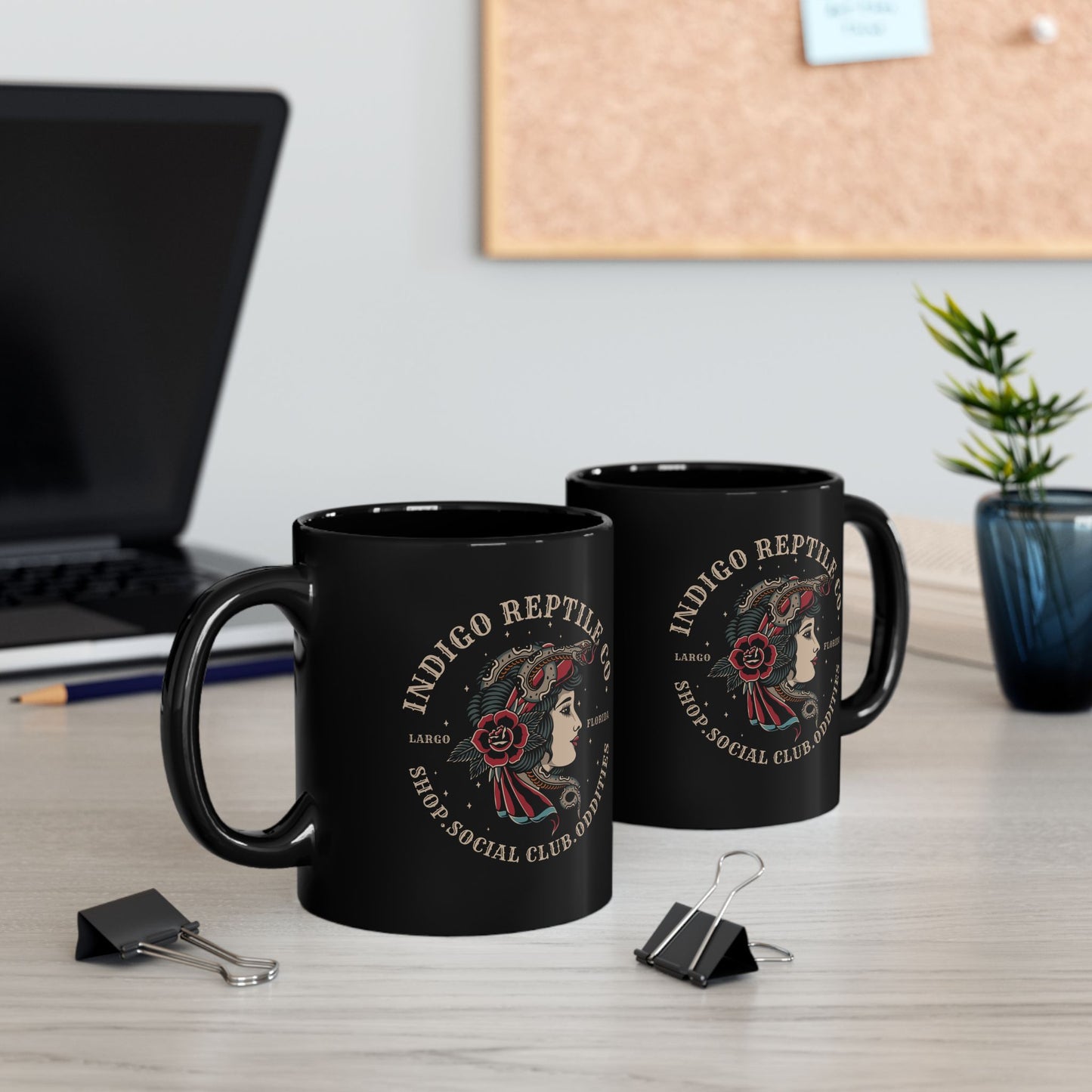 Mug - Indigo Reptile Co. logo