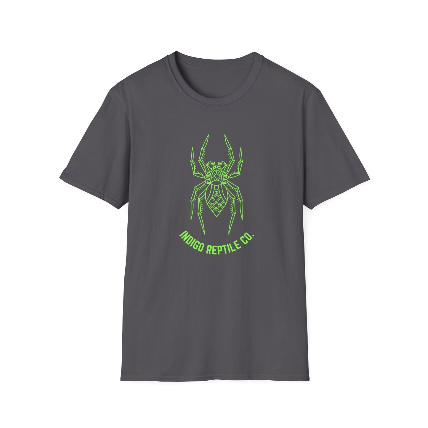 Adult - Unisex Tee - Green Tarantula