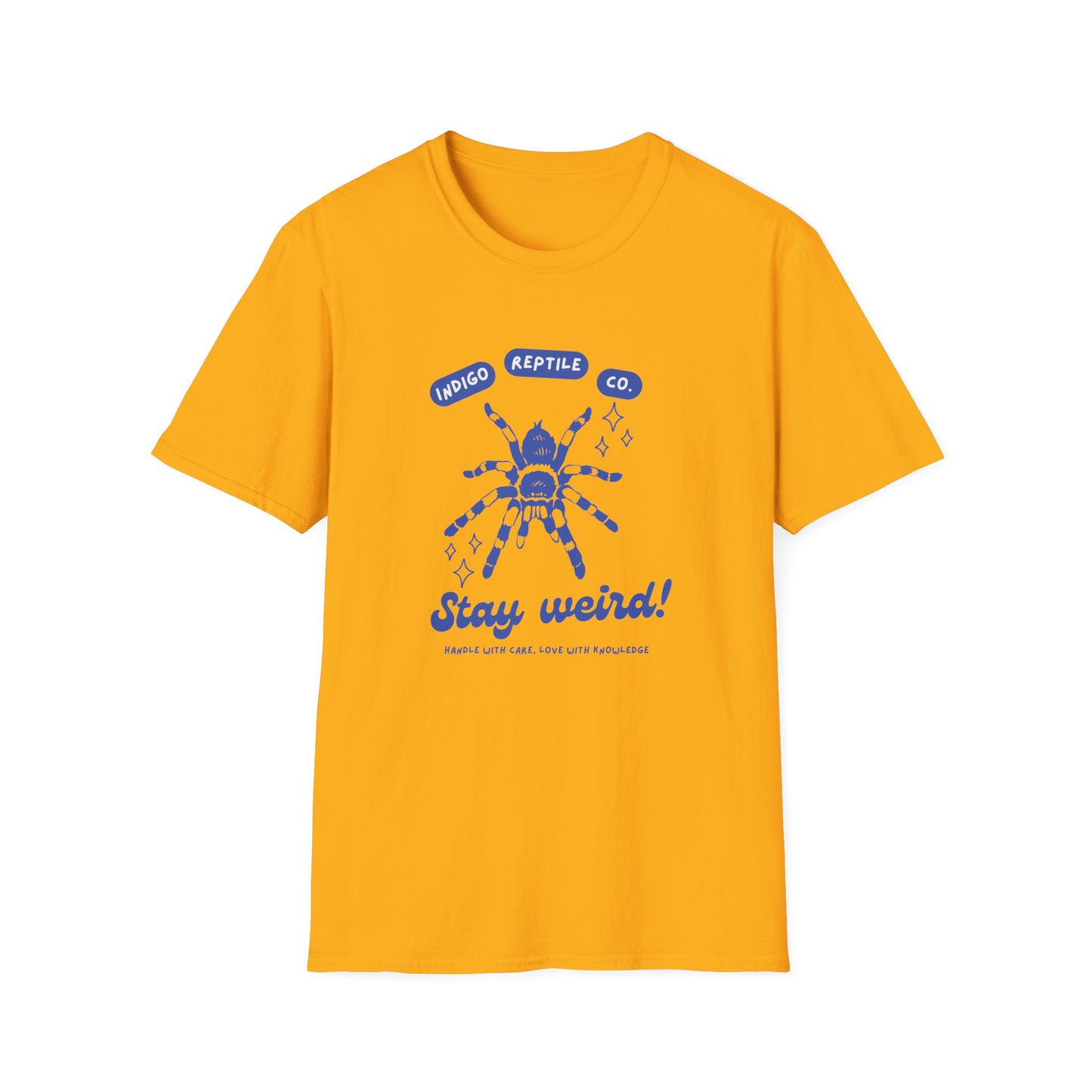 Adult - Unisex Tee - Stay Weird - Tarantula