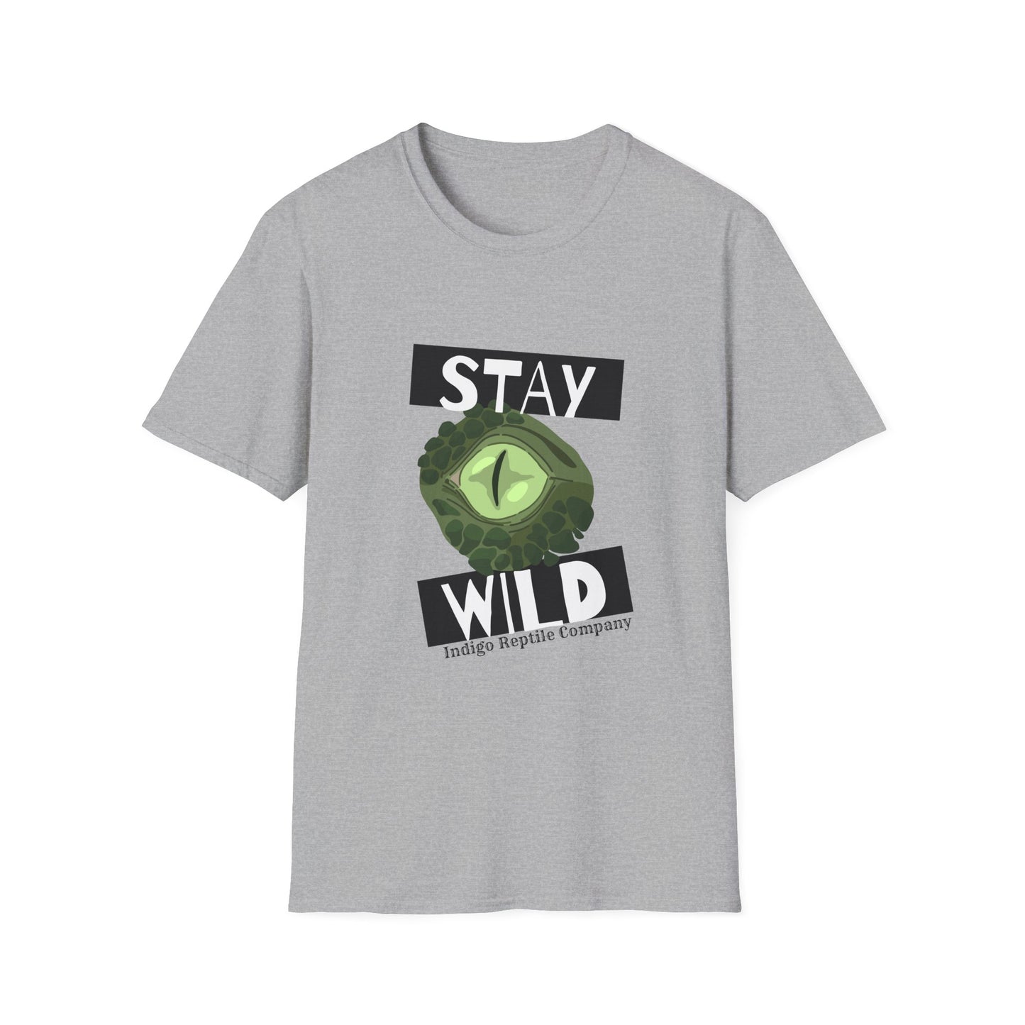 Adult - Unisex Tee - Stay Wild Reptile