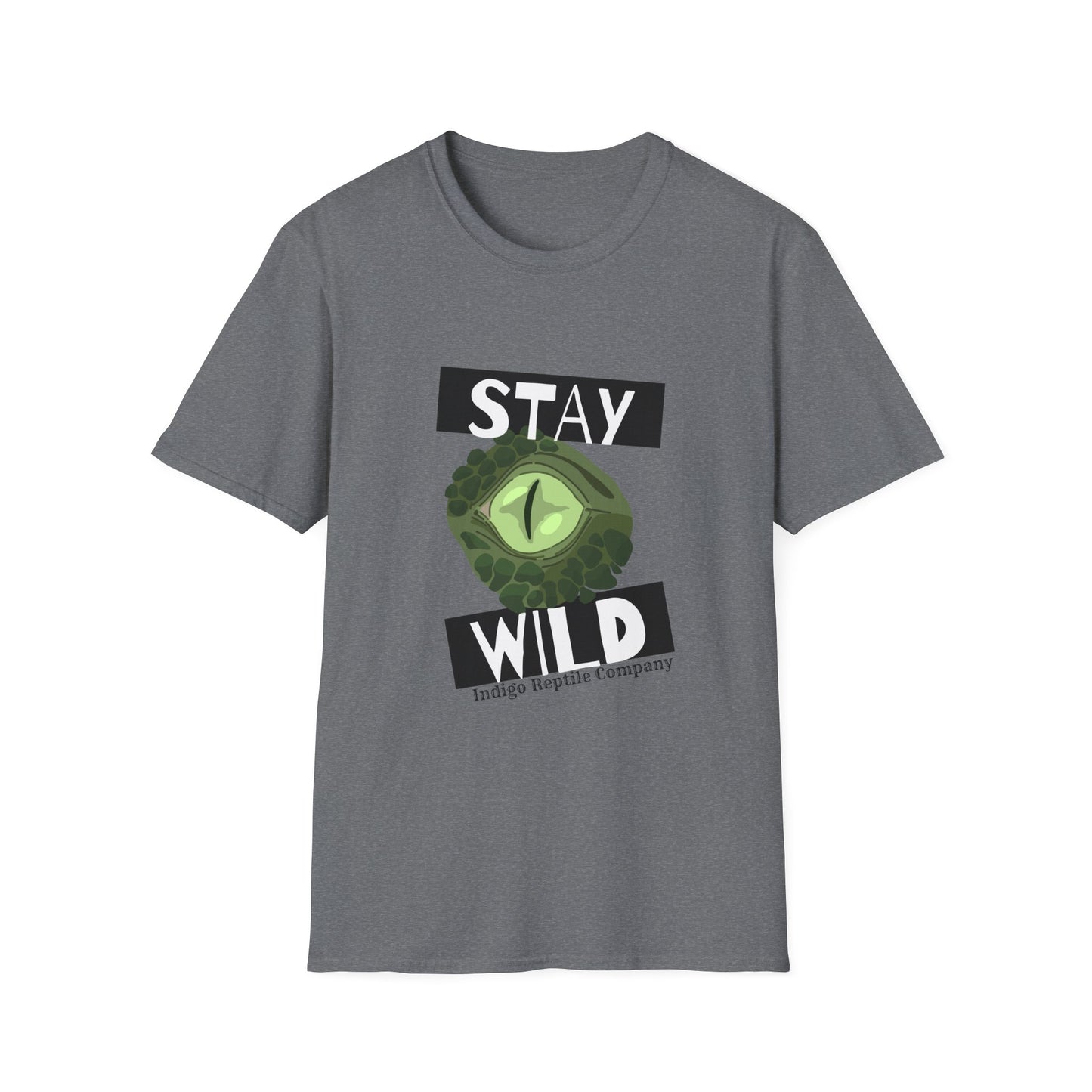 Adult - Unisex Tee - Stay Wild Reptile