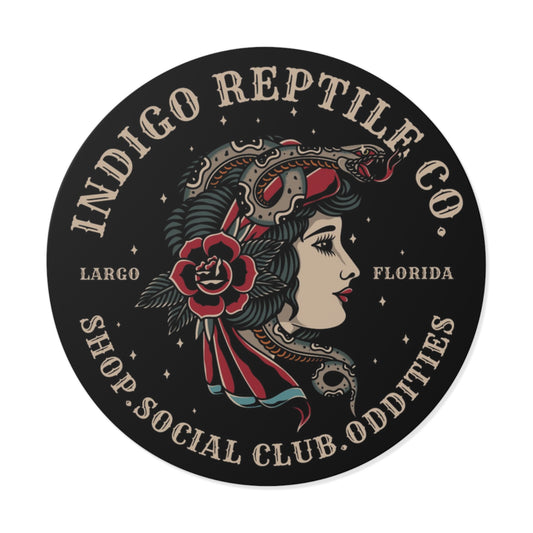 Vinyl Stickers - Indigo Reptile Company Logo