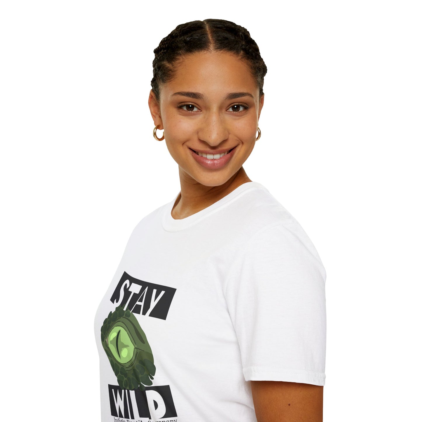 Adult - Unisex Tee - Stay Wild Reptile