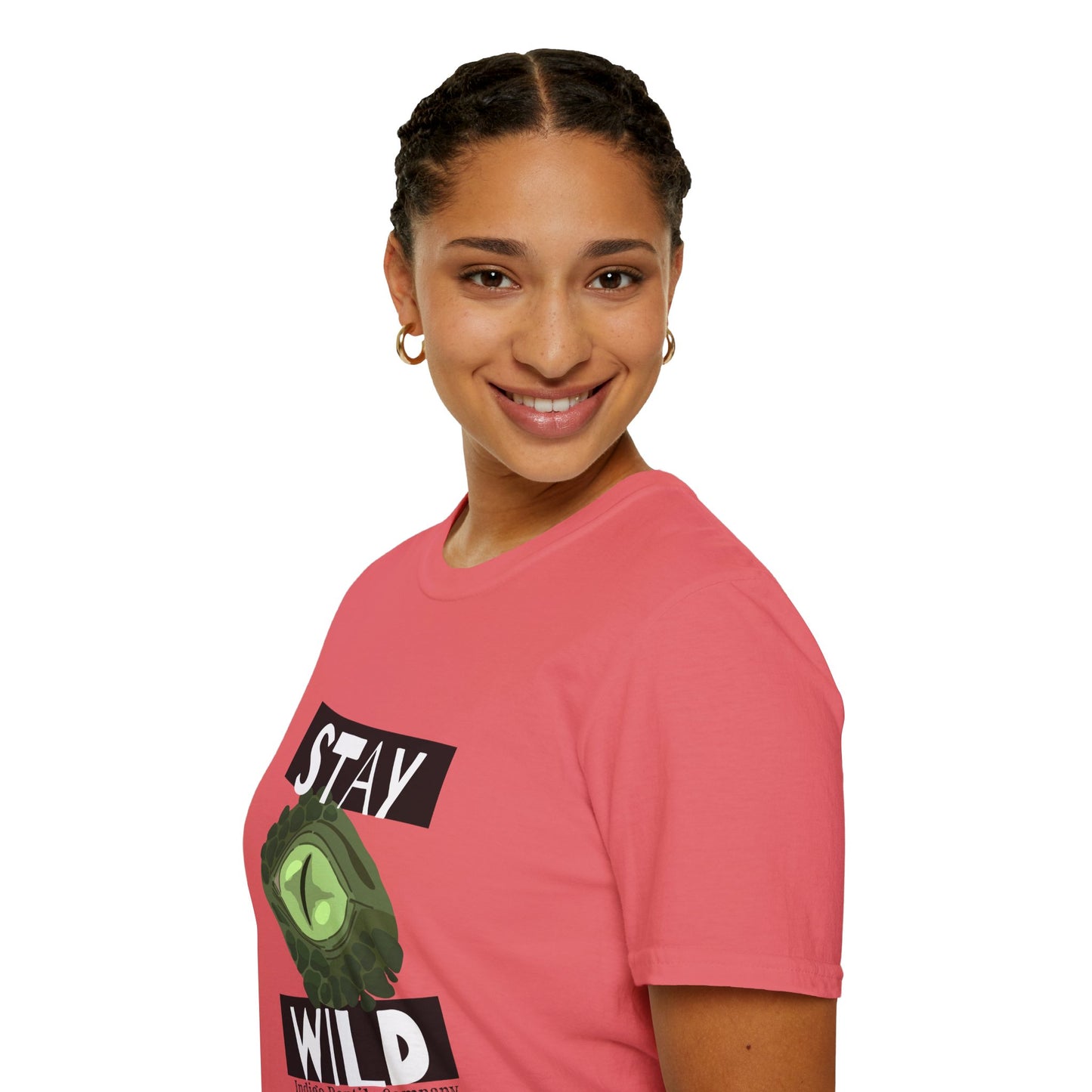 Adult - Unisex Tee - Stay Wild Reptile