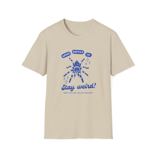 Adult - Unisex Tee - Stay Weird - Tarantula