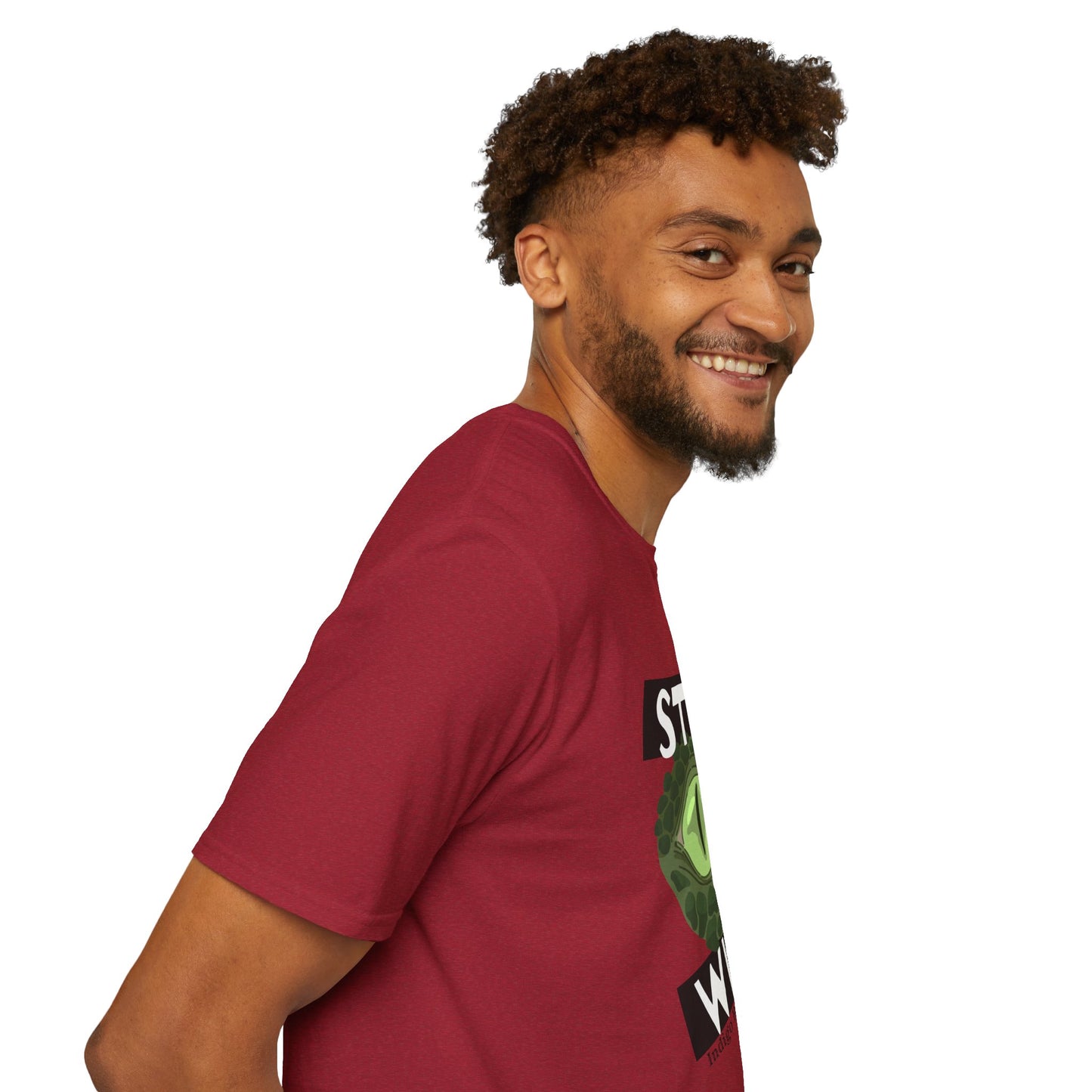 Adult - Unisex Tee - Stay Wild Reptile