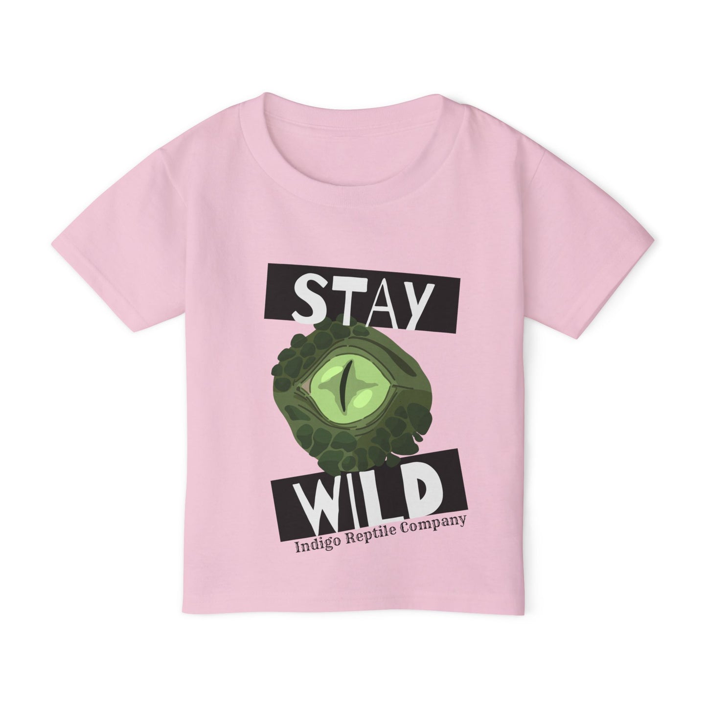 Toddler Tee - Indigo Reptile Co. - Stay Wild Shirt for Reptile Lovers