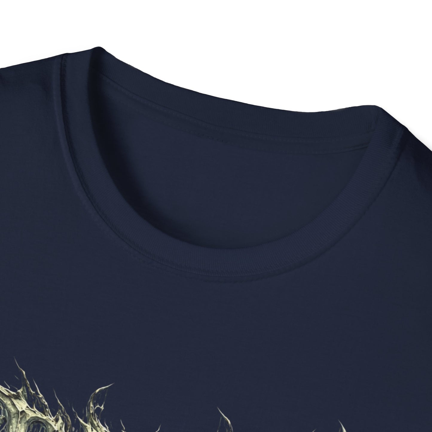 Indigo Reptiles Company Graphic Tee – Vintage Metal Style T-Shirt