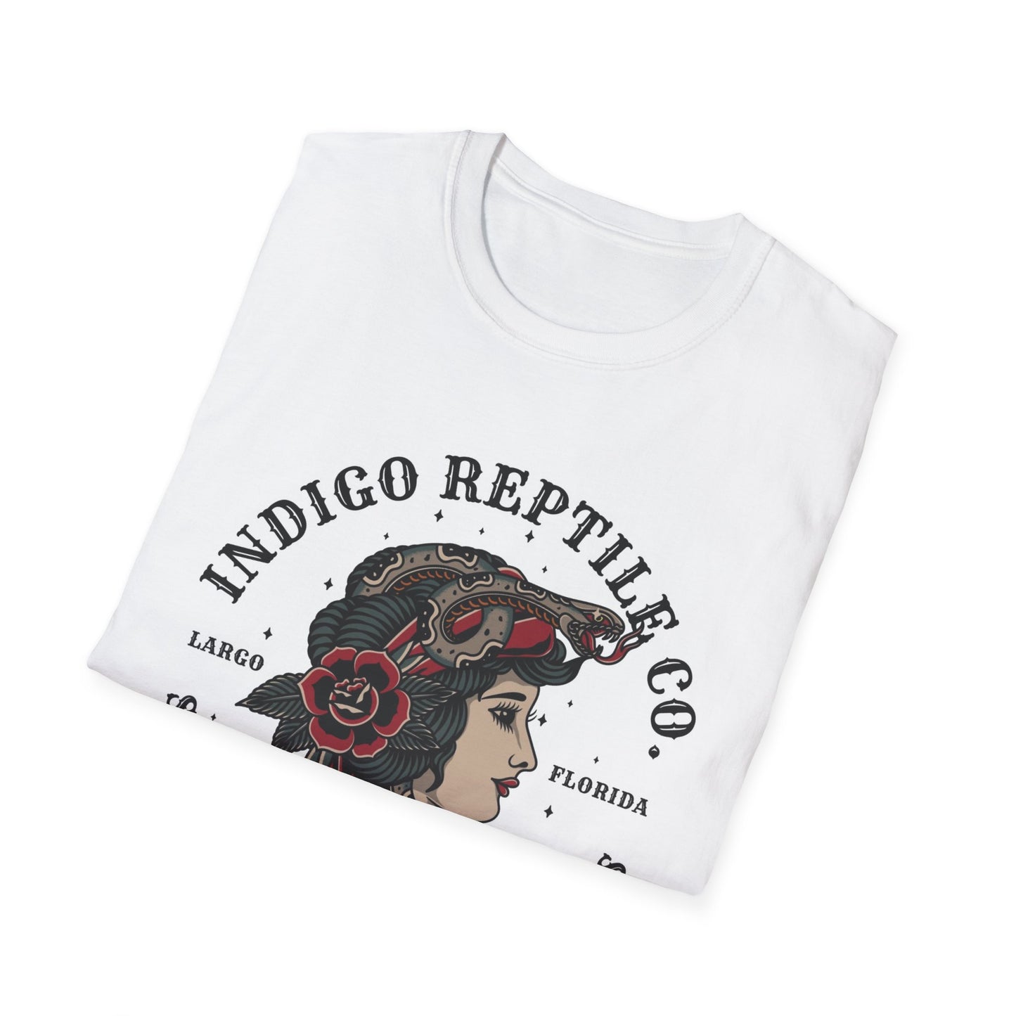 Indigo Reptile Company - Logo Girl Shirt - White