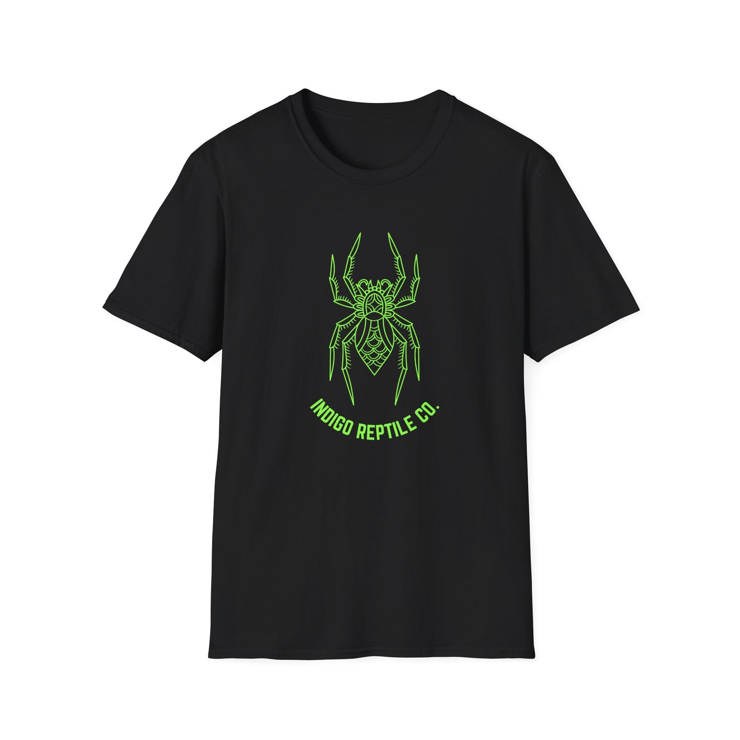 Adult - Unisex Tee - Green Tarantula