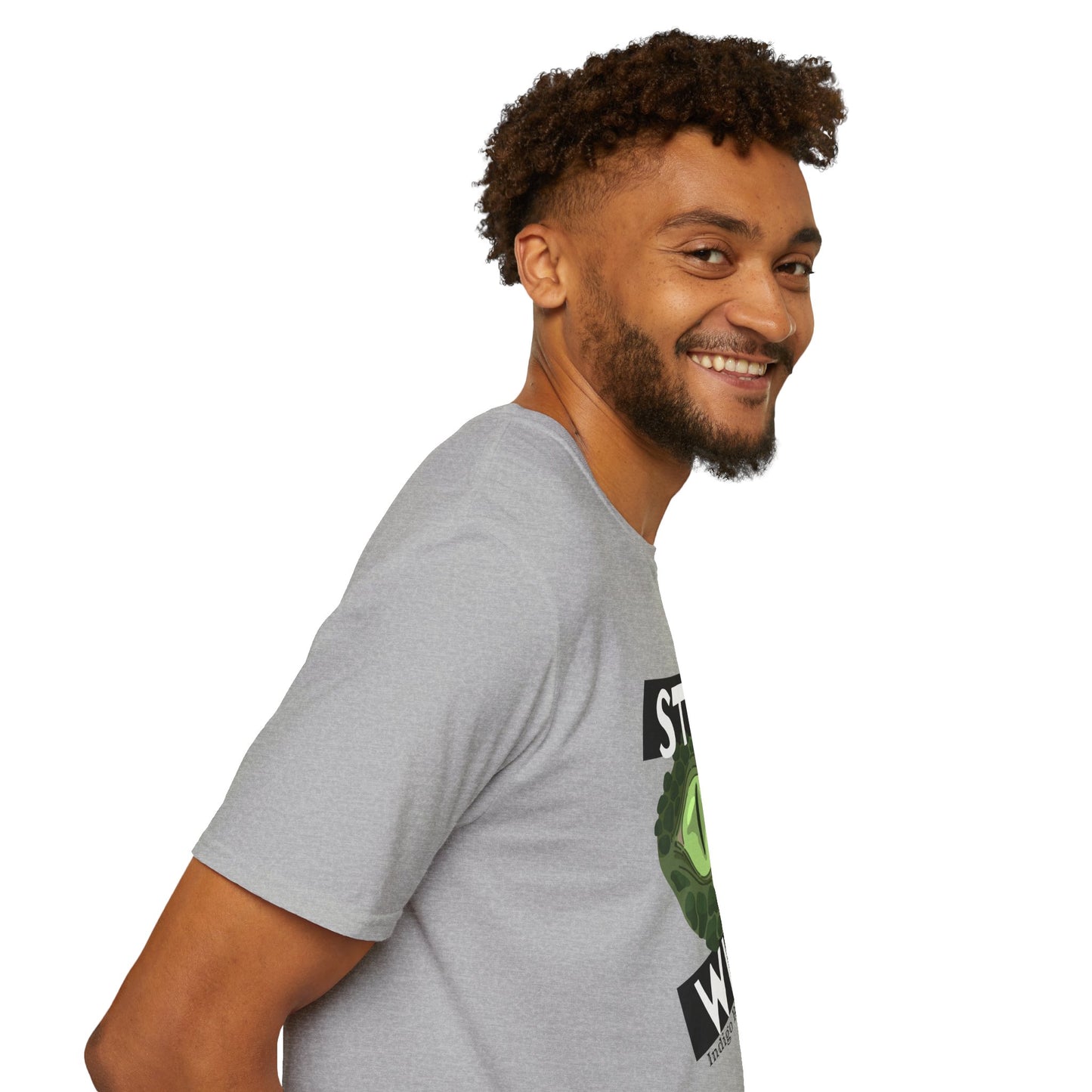 Adult - Unisex Tee - Stay Wild Reptile