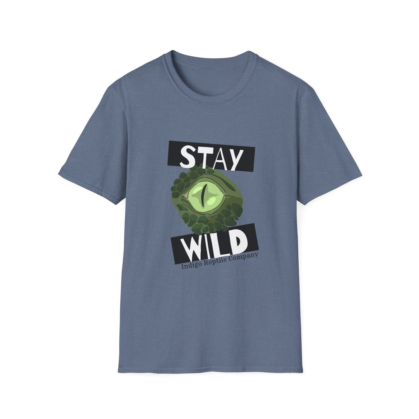 Adult - Unisex Tee - Stay Wild Reptile