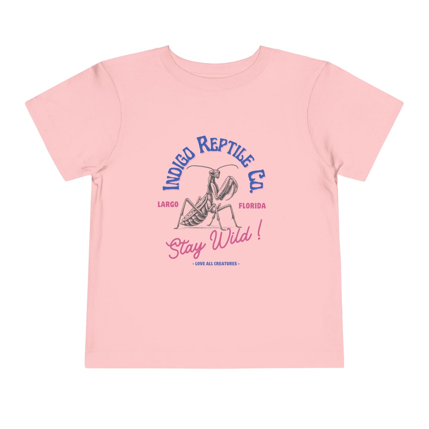 Toddler Tee - Stay Wild - Praying Mantis