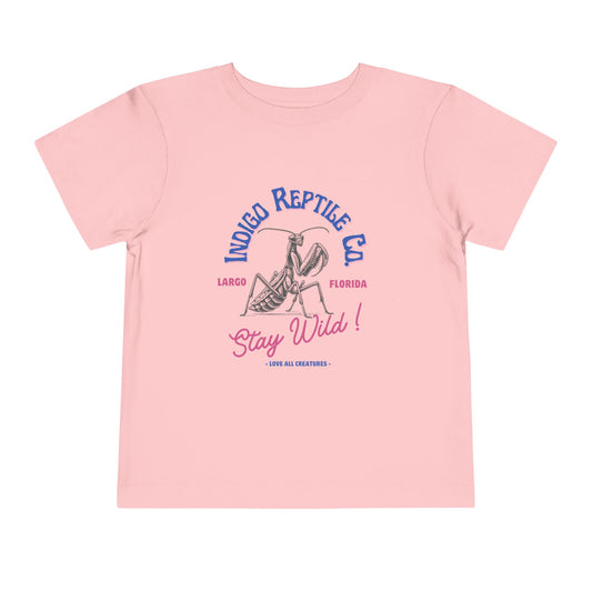 Toddler Tee - Stay Wild - Praying Mantis