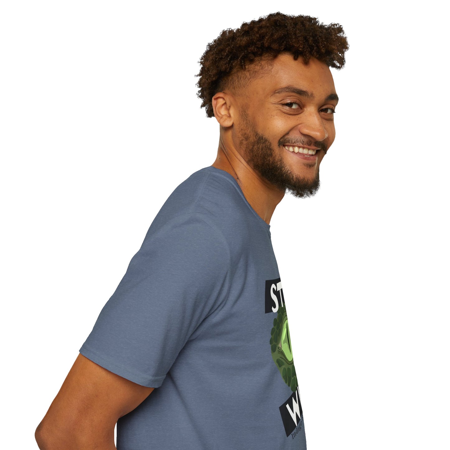 Adult - Unisex Tee - Stay Wild Reptile