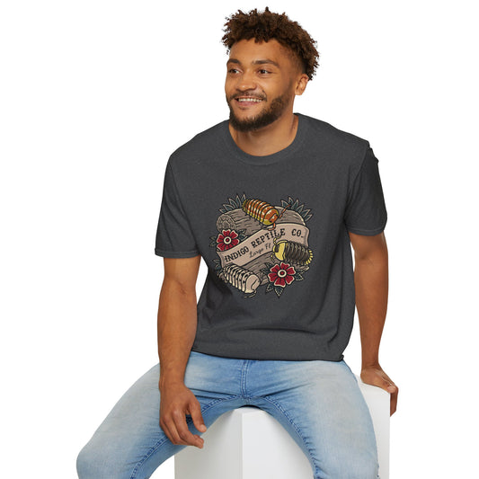 Indigo Reptile Co. Isopod Design T-Shirt