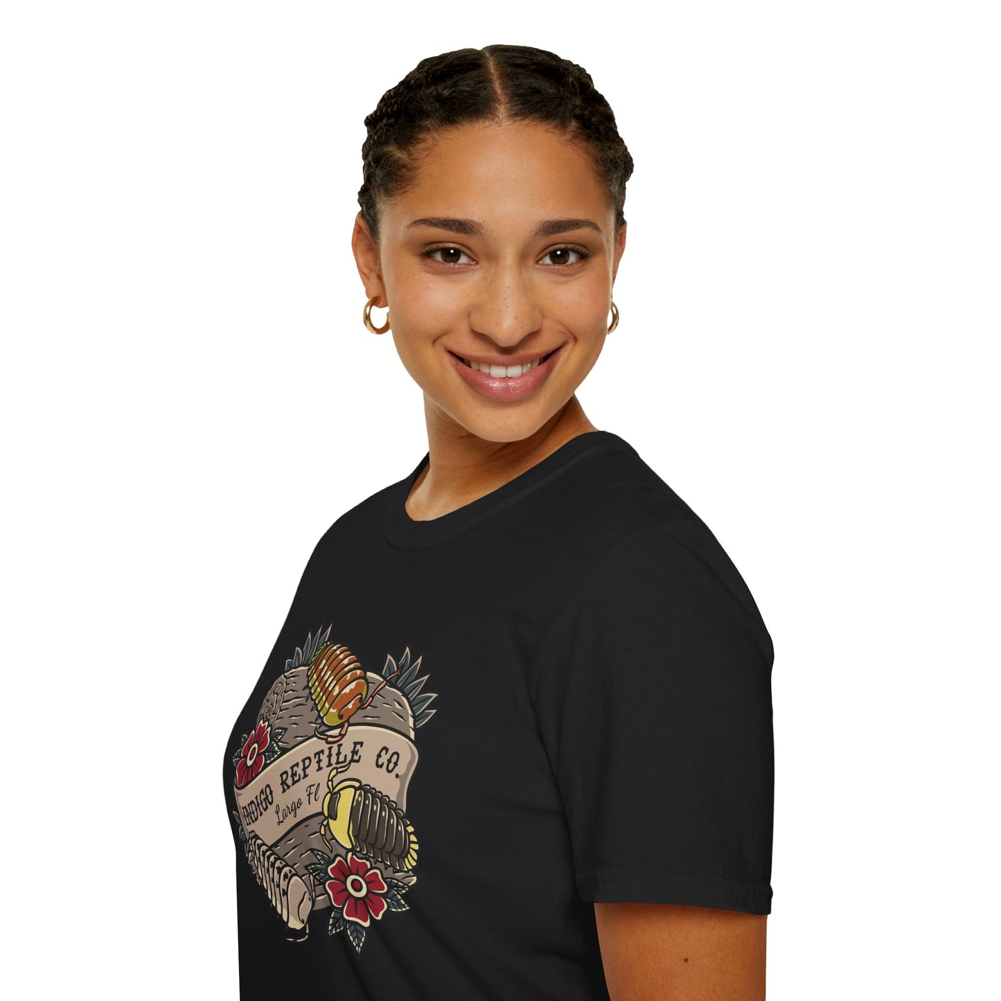 Indigo Reptile Co. Isopod Design T-Shirt