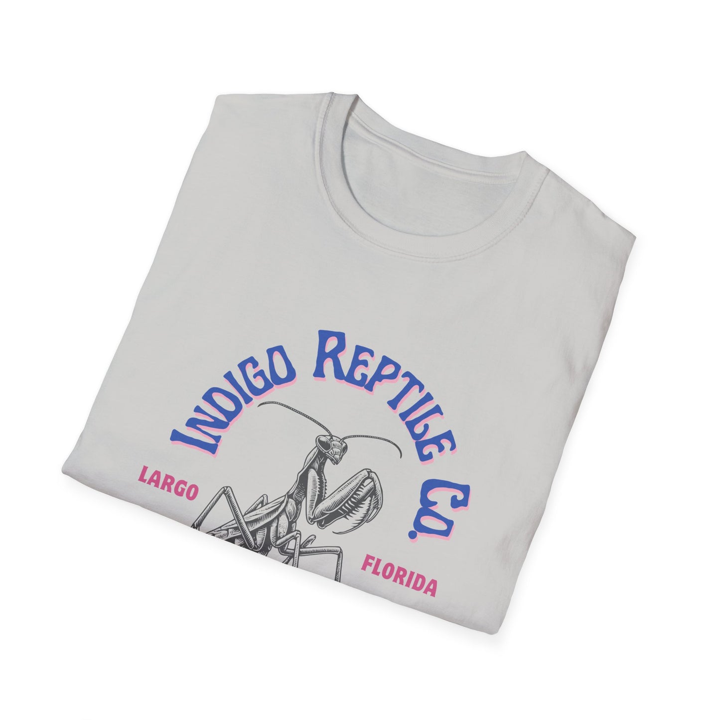 Unisex T-Shirt Indigo Reptile Co Stay Wild Praying Mantis Tee