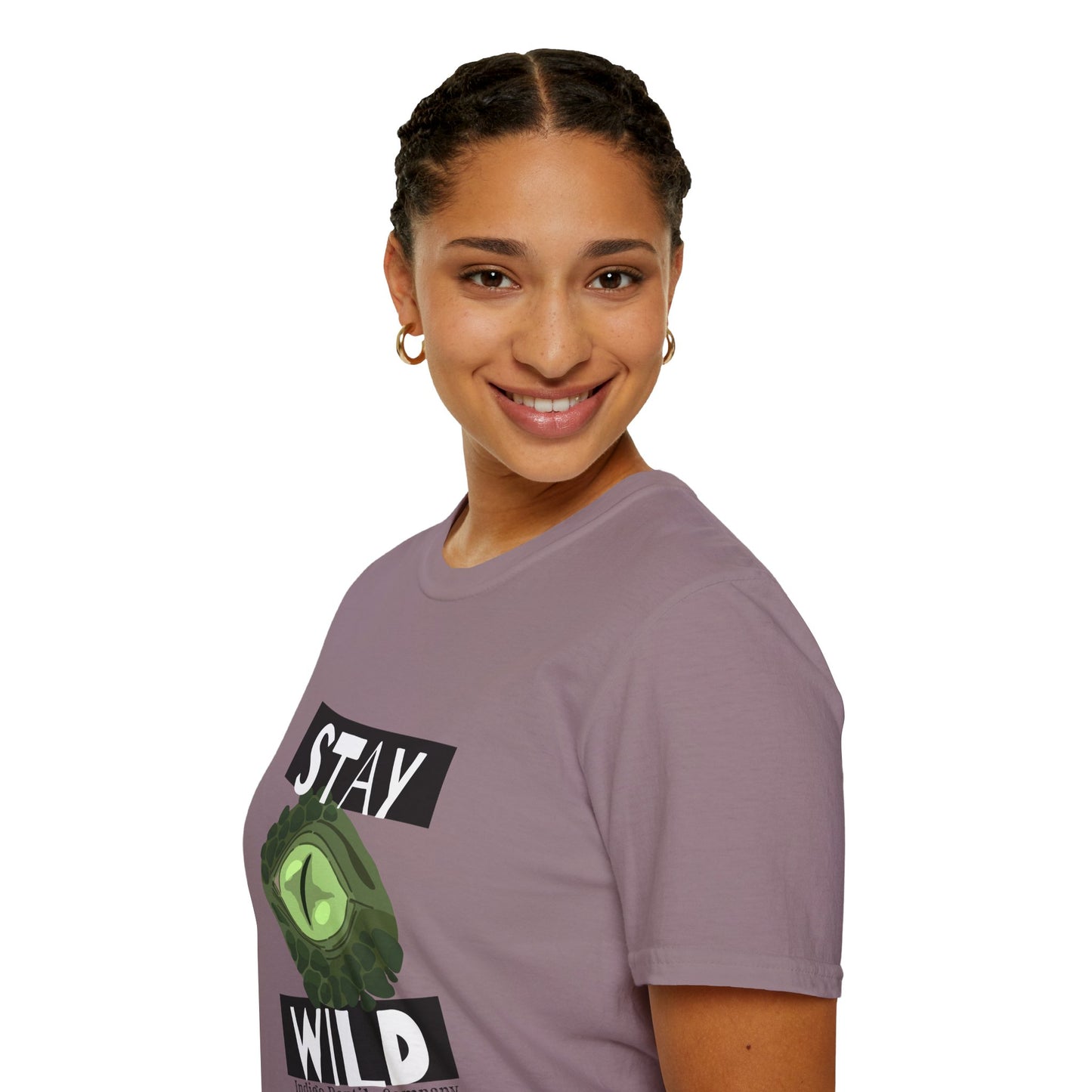 Adult - Unisex Tee - Stay Wild Reptile