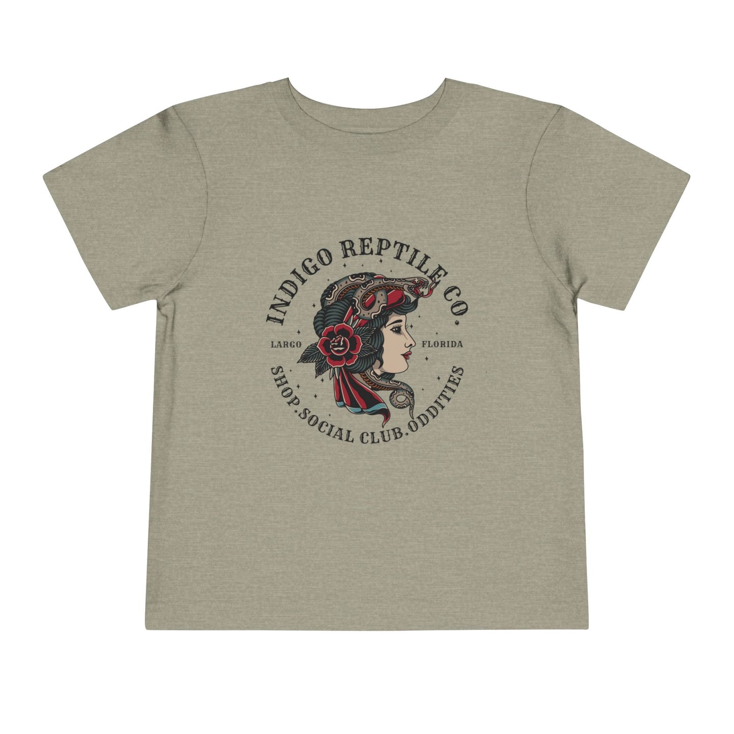 Toddler Tee - Indigo Reptile Co Logo
