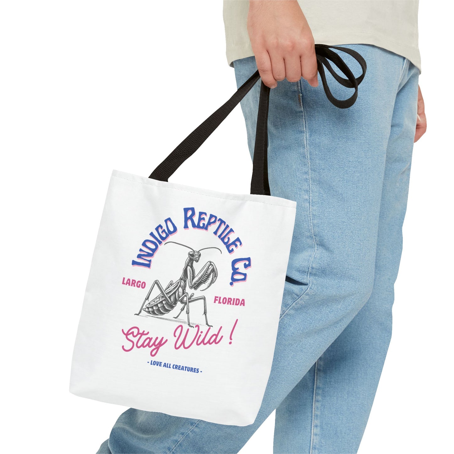 Tote Bag - Stay Wild (Praying Mantis)