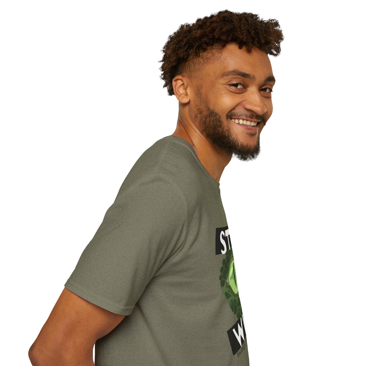 Adult - Unisex Tee - Stay Wild Reptile