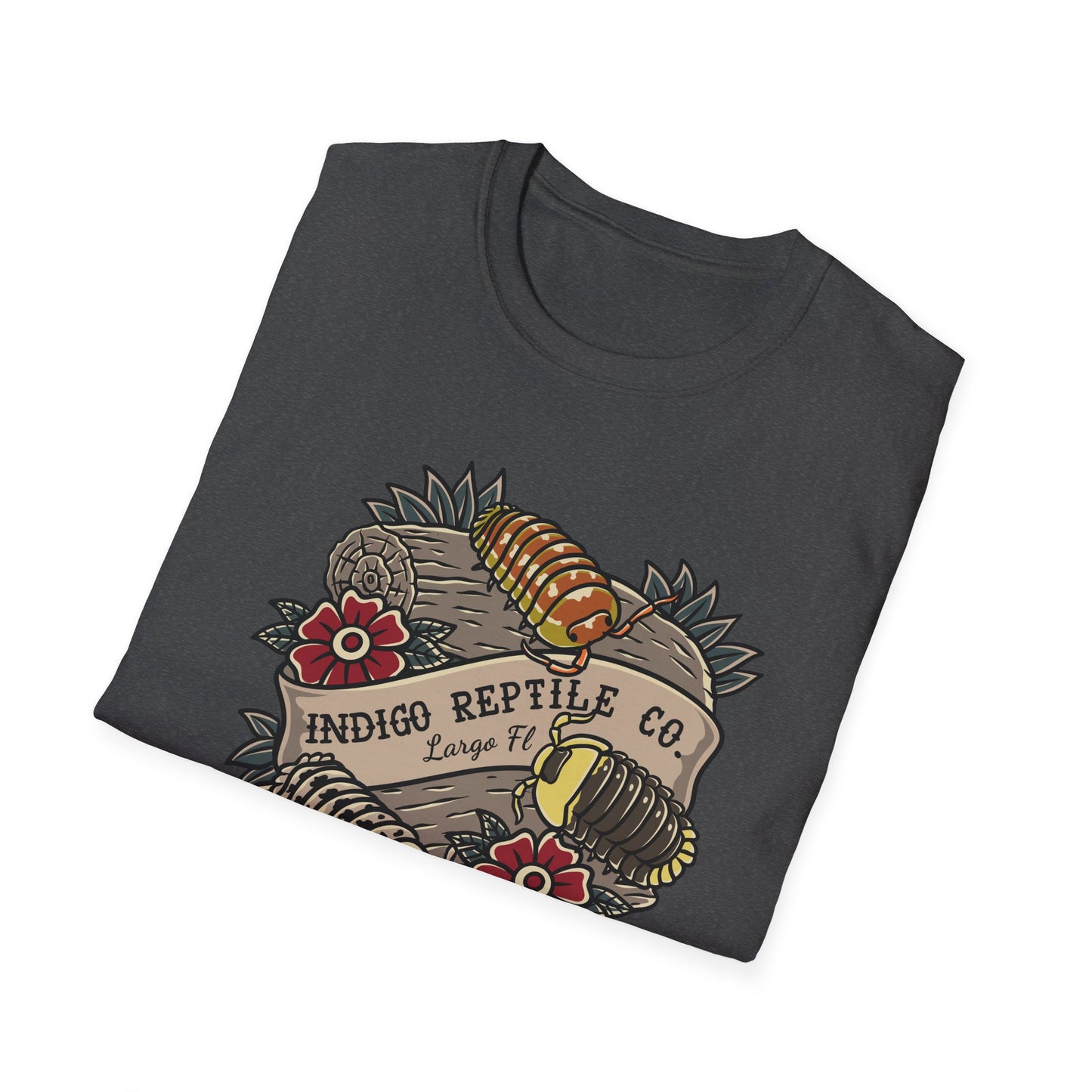 Indigo Reptile Co. Isopod Design T-Shirt